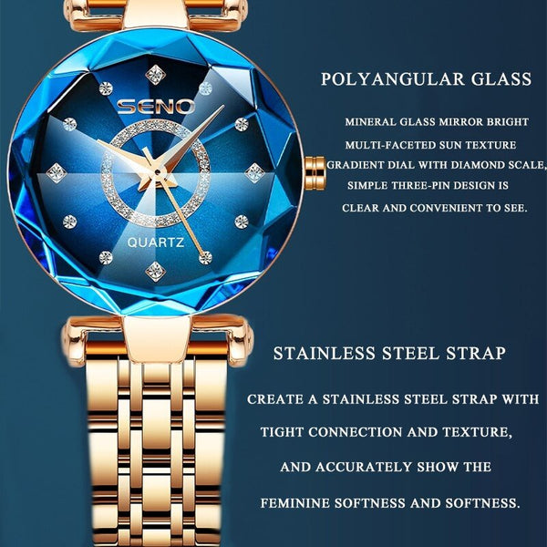 ModernWatch™ - Roestvrij stalen horloge voor dames
